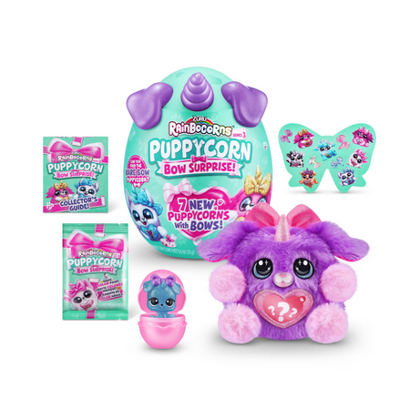 Jucarie de plus Unicorn Curcubeu, Catelusul, + 3 ani, Rainbocorns 673158