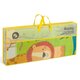 Covoras educativ pliabil si impermeabil Robby, 200 x 180 cm, Multicolor, Lionelo 634780