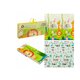 Covoras educativ pliabil si impermeabil Robby, 200 x 180 cm, Multicolor, Lionelo 634785