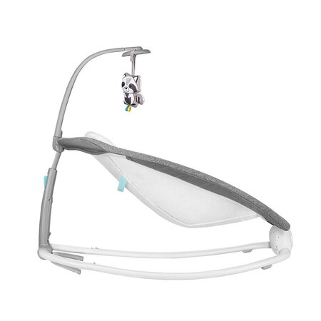 Fotoliu Balansoar pliabil cu vibratii si 12 melodii linistitoare Pascal Scandi, Grey, 0 luni+, Lionelo 634813