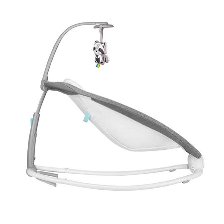 Fotoliu Balansoar pliabil cu vibratii si 12 melodii linistitoare Pascal Scandi, Grey, 0 luni+, Lionelo 634816