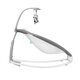 Fotoliu Balansoar pliabil cu vibratii si 12 melodii linistitoare Pascal Scandi, Grey, 0 luni+, Lionelo 634816