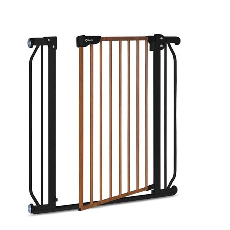 Poarta de siguranta cu prindere prin presiune Truus slim, 75 - 85 cm, Carbon, Lionelo 634850