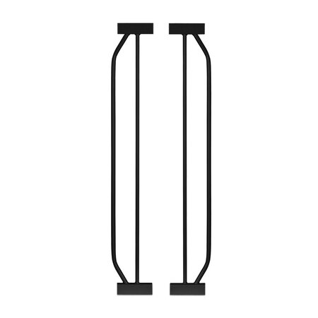 Poarta de siguranta cu prindere prin presiune Truus slim, 75 - 85 cm, Carbon, Lionelo 634841