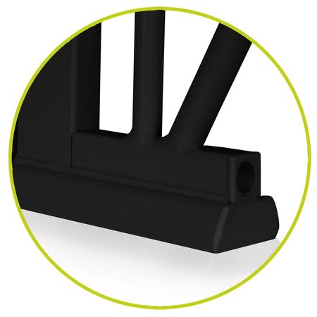 Poarta de siguranta cu prindere prin presiune Truus slim, 75 - 85 cm, Carbon, Lionelo 634845