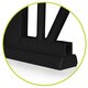 Poarta de siguranta cu prindere prin presiune Truus slim, 75 - 85 cm, Carbon, Lionelo 634845