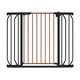 Poarta de siguranta cu prindere prin presiune Truus slim, 75 - 85 cm, Carbon, Lionelo 634848