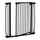 Poarta de siguranta cu prindere prin presiune Truus slim, 75 - 85 cm, Black Onyx, Lionelo 634900