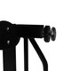 Poarta de siguranta cu prindere prin presiune Truus slim, 75 - 85 cm, Black Onyx, Lionelo 634902