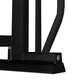 Poarta de siguranta cu prindere prin presiune Truus slim, 75 - 85 cm, Black Onyx, Lionelo 634901