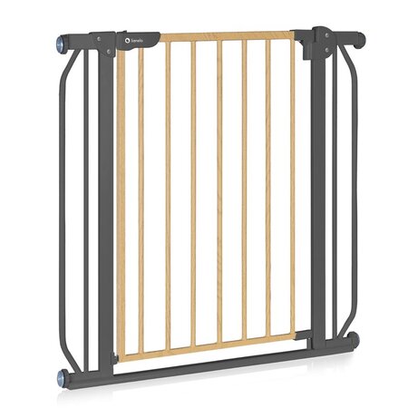 Poarta de siguranta cu prindere prin presiune Truus slim, 105 cm, Grey Graphite, Lionelo 634889