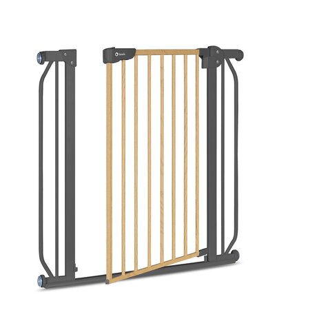 Poarta de siguranta cu prindere prin presiune Truus slim, 105 cm, Grey Graphite, Lionelo 634881