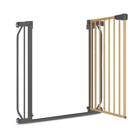 Poarta de siguranta cu prindere prin presiune Truus slim, 105 cm, Grey Graphite, Lionelo 634882