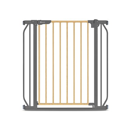 Poarta de siguranta cu prindere prin presiune Truus slim, 105 cm, Grey Graphite, Lionelo 634890