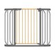 Poarta de siguranta cu prindere prin presiune Truus slim, 105 cm, Grey Graphite, Lionelo 634891