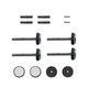 Poarta de siguranta cu prindere prin presiune Truus slim, 105 cm, Grey Graphite, Lionelo 634887