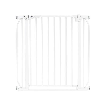 Poarta de siguranta cu prindere prin presiune Truus slim, 75 - 85 cm, White, Lionelo 634872