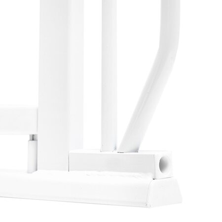 Poarta de siguranta cu prindere prin presiune Truus slim, 75 - 85 cm, White, Lionelo 634876