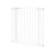 Poarta de siguranta cu prindere prin presiune Truus slim, 75 - 85 cm, White, Lionelo 634875