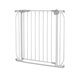 Poarta de siguranta cu prindere prin presiune + 2 extensii Truus slim, 75 - 85 cm + 2 x 10 cm, Grey, Lionelo 634865