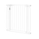 Poarta de siguranta cu prindere prin suruburi Truus Slim LED, 75 - 85 cm, White, Lionelo 634931