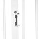 Poarta de siguranta cu prindere prin suruburi Truus Slim LED, 75 - 85 cm, White, Lionelo 634932