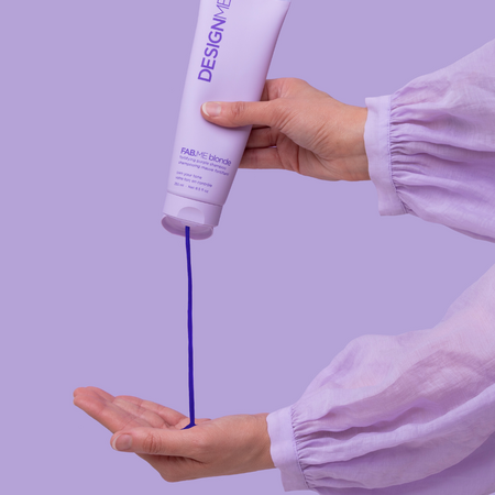 Sampon pentru neutralizarea tonurilor galbene Fab.Me, 250 ml, Design Me 635024