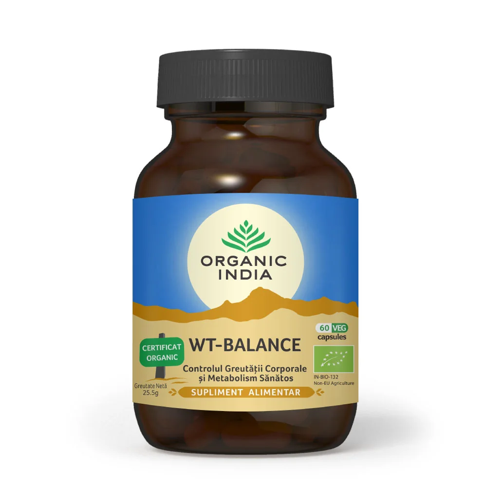 Wt-Balance Metabolism Sanatos, 60 capsule, Organic India