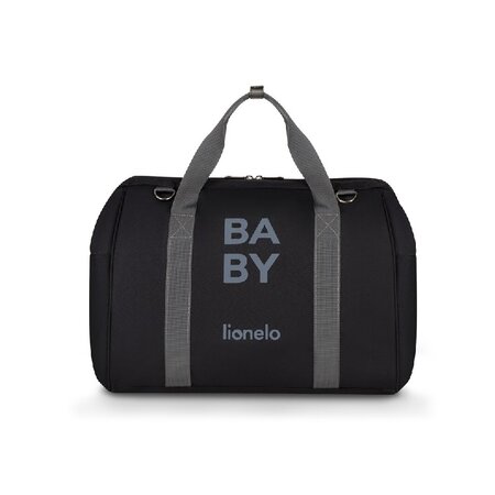Geanta pentru mamici cu multiple compartimente Ida, Black, Lionelo