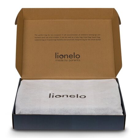 Geanta pentru mamici cu multiple compartimente Ida, Black, Lionelo 635170