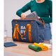 Geanta pentru mamici cu multiple compartimente Ida, Black, Lionelo 635180