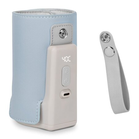 Incalzitor de biberoane portabil Thermup Go Plus, Blue Sky, Lionelo 635306