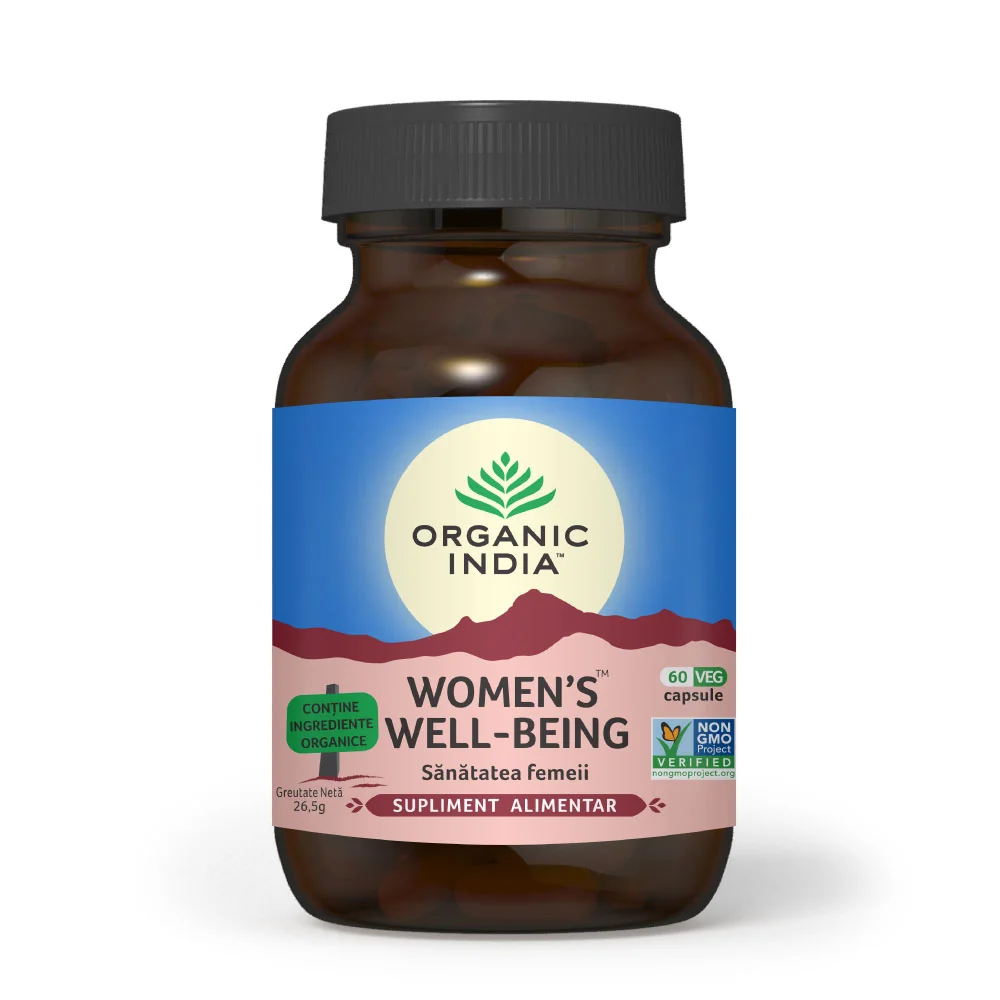 WWB Sanatatea femeii, 60 capsule, India Organic