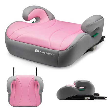 Inaltator auto I-Size Boost, 135-150 cm, Rose Pink, Kinderkraft 635327