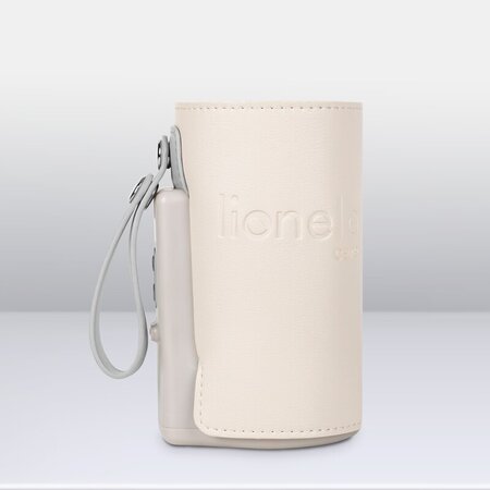 Incalzitor de biberoane portabil Thermup Go Plus, Beige Sand, Lionelo 635345