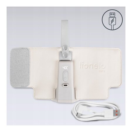 Incalzitor de biberoane portabil Thermup Go Plus, Beige Sand, Lionelo 635351