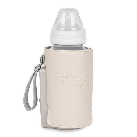 Incalzitor de biberoane portabil Thermup Go Plus, Beige Sand, Lionelo 635331