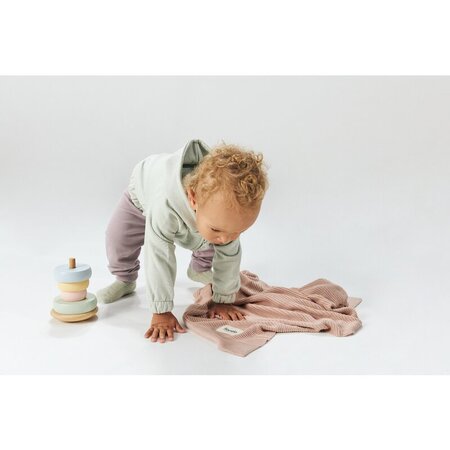 Paturica multifunctionala din Bambus, 100 x 75 cm, Pink, Lionelo 635363