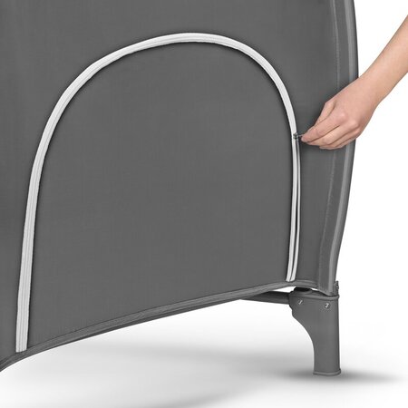 Patut pliabil cu doua nivele Sven Plus, 120 x 60 cm, Grey Concrete, Lionelo 635462