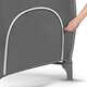 Patut pliabil cu doua nivele Sven Plus, 120 x 60 cm, Grey Concrete, Lionelo 635462