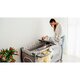 Patut pliabil cu doua nivele Sven Plus, 120 x 60 cm, Grey Concrete, Lionelo 635500
