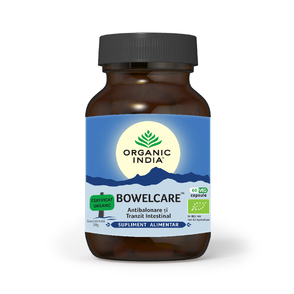 Bowelcare, 60 capsule, Organic India