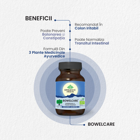 Bowelcare, 60 capsule, Organic India 553291