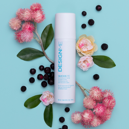 Sampon uscat pentru par blond Quickie.Me, 339 ml, Design Me 635460