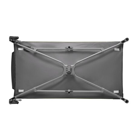 Patut pliabil cu doua nivele Sven Plus, 120 x 60 cm, Yellow Scandi, Lionelo 635524