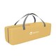 Patut pliabil cu doua nivele Sven Plus, 120 x 60 cm, Yellow Scandi, Lionelo 635523
