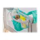 Patut pliabil cu doua nivele Sven Plus, 120 x 60 cm, Yellow Scandi, Lionelo 635535