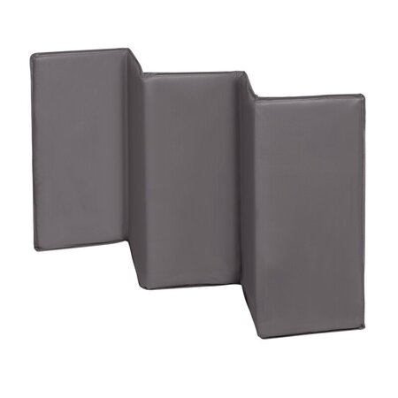 Patut pliabil cu doua nivele Sven Plus, 120 x 60 cm, Grey Scandi, Lionelo 635546