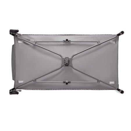 Patut pliabil cu doua nivele Sven Plus, 120 x 60 cm, Grey Scandi, Lionelo 635561