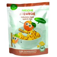 Cereale pentru mic dejun cu mere si scortisoara, 125 gr, Freche Freunde